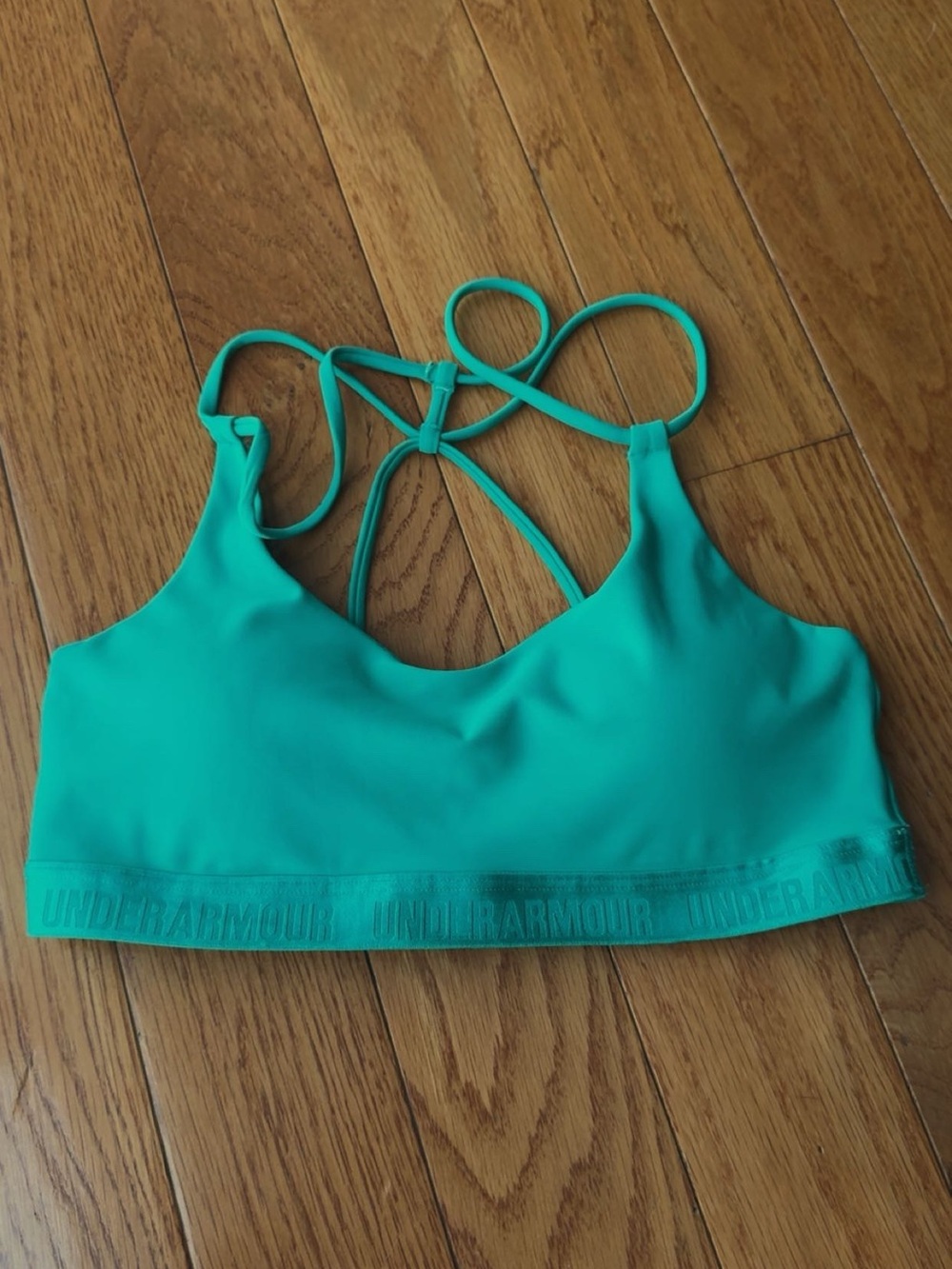 Under Armour Women's Teal Strappy Swim Bralette